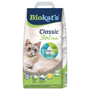 Biokat's Classic Fresh 3in1 Kattenbakvulling - 10 liter - afbeelding 1