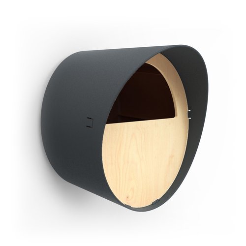 Capi Bird house Half Anthracite - 24 x 19 x 23 cm - afbeelding 1
