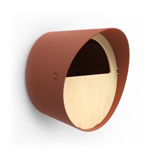 Capi Bird house Half Brown - 24 x 19 x 23 cm - afbeelding 1