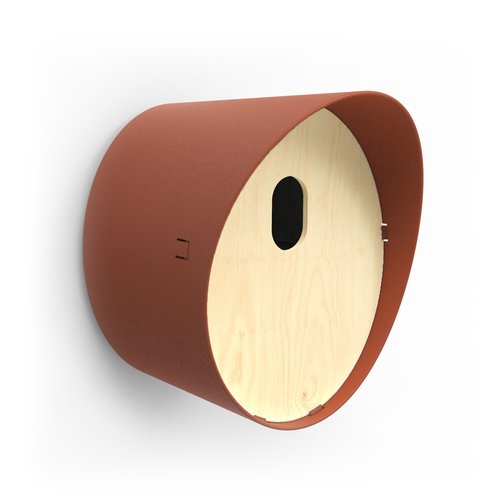 Capi Bird house Oval Brown - 24 x 19 x 23 cm - afbeelding 1