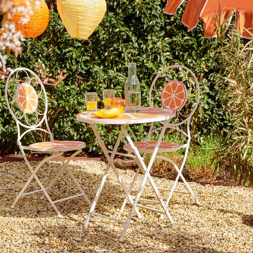 Outdoor Living bistrostoel sinaasappel - afbeelding 4