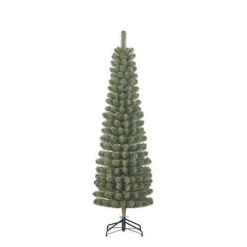 Black Box Kunstkerstboom Charlton Pilar groen - H 215 x D 56 cm