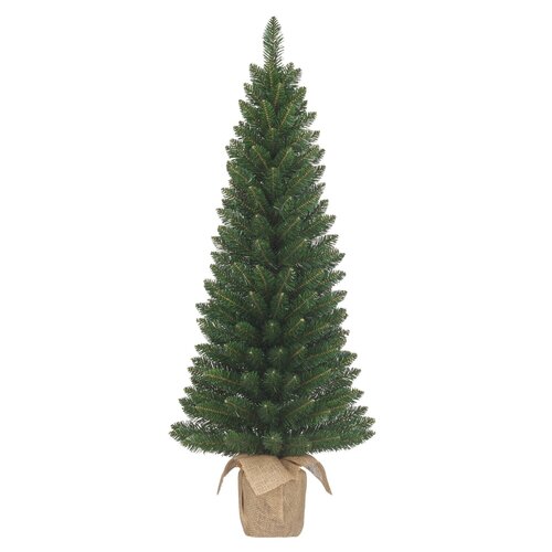 Black Box Kunstkerstboom Gerlos op jute voet - H 90 x D 41 cm