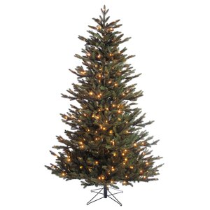 Blackbox Macallan kunstkerstboom led groen - H 120 x D 96 cm - afbeelding 1