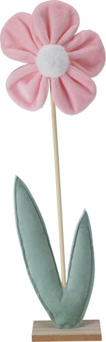 Bloem vilt 32cm - 4 kleuren - afbeelding 4