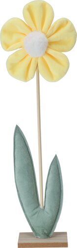 Bloem vilt 32cm - 4 kleuren - afbeelding 2