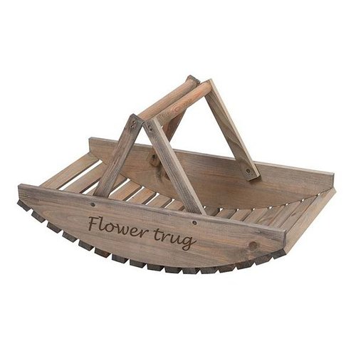 Bloemenplukmand hout