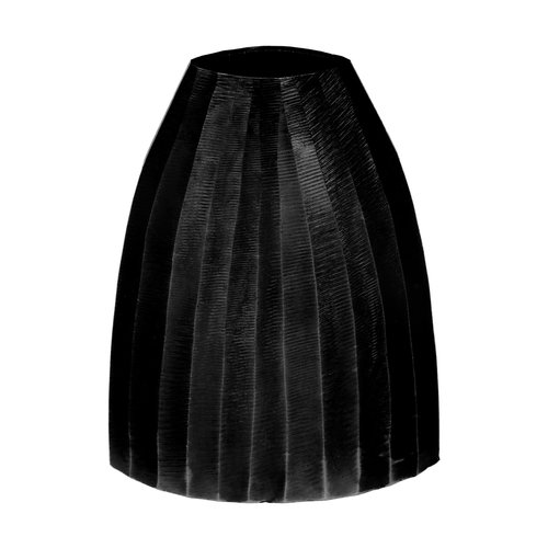 Bloemenvaas Matt Black - 23,5 x 8 x 41 cm