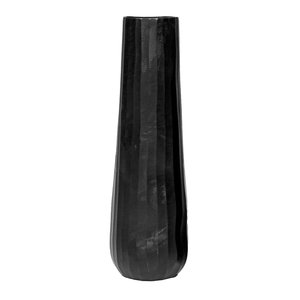 Bloemenvaas Matt Black - H 57 x D 18 cm - afbeelding 1