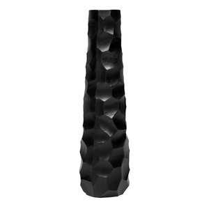 Bloemenvaas Matt Black - H 69 x D 19 cm - afbeelding 1