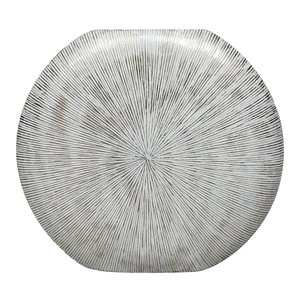 Bloemenvaas White Gold - 33 x 9 x 37 cm - afbeelding 1