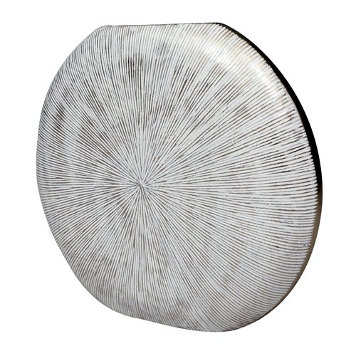 Bloemenvaas White Gold - 33 x 9 x 37 cm - afbeelding 2