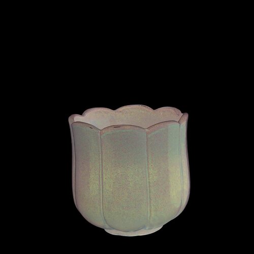 Bloempot  Blossom lila - D 42 x H 42,5 cm