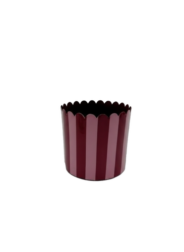 Bloempot burgundy/pink - D 13 x H 14 cm