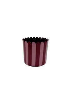 Bloempot burgundy/pink - D 13 x H 14 cm