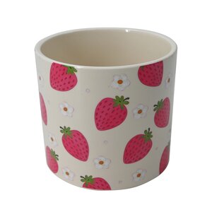 Bloempot D 15,5 x H 14 cm strawberry