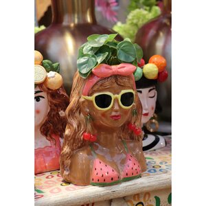 Bloempot H 26 cm summer strawberry - afbeelding 1