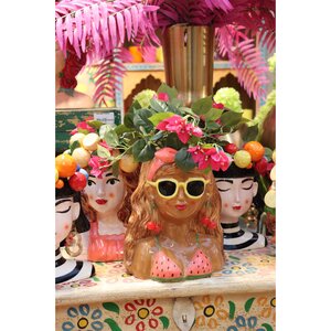 Bloempot H 26 cm summer strawberry - afbeelding 2