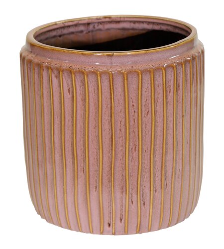 Bloempot Hamlet Cylinder - D20xH20cm Oudroze