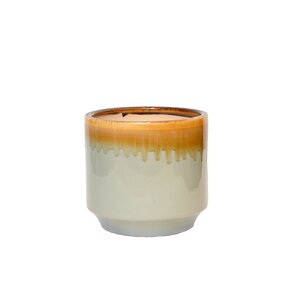 Bloempot keramiek vulcano - Ø 13,5 x H 12,5 cm