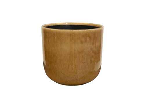 Bloempot Nine D19 H17 Caramel