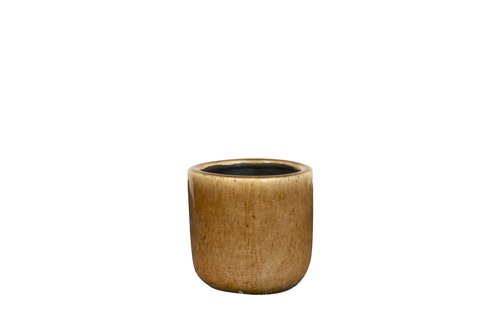 Bloempot Nine D7 H7 Caramel