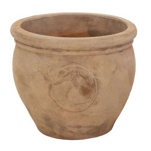 Bloempot Portly Antique Terra Pear - D 20 x H 17 cm - afbeelding 2