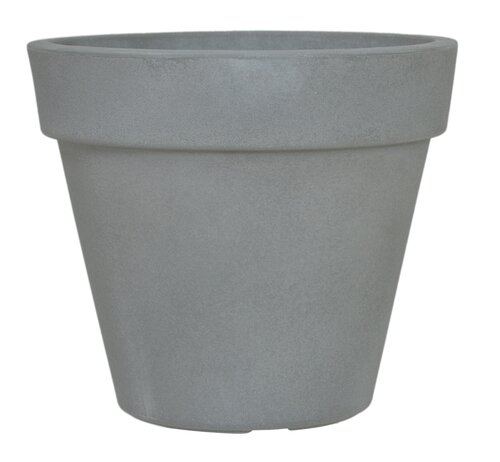 Bloempot Rinca - D30xH26,5cm Lichtgrijs