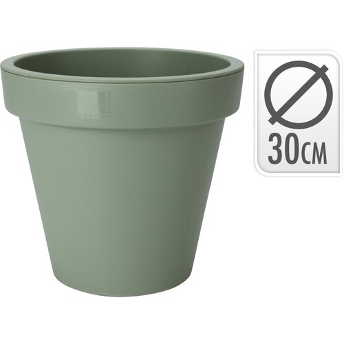 Bloempot rond D30-cm Groen