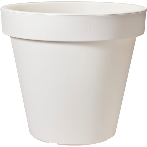 Bloempot rond D35-cm Wit