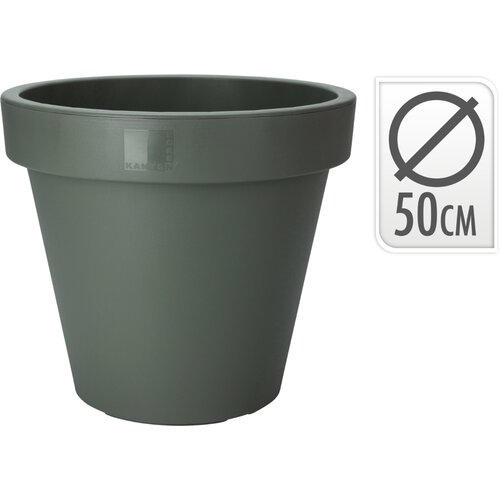 Bloempot rond D50-cm Groen