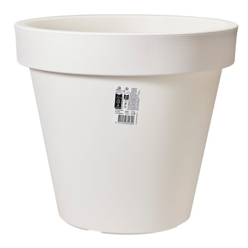Bloempot rond D52-cm Wit