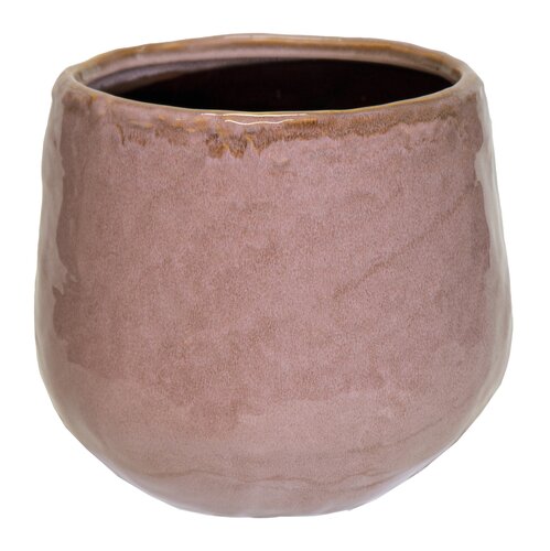 Bloempot Suburb Cauldron - D19xH16.5cm Oudroze