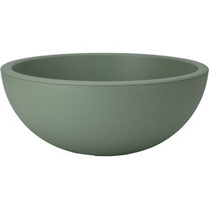 Bloemschaal D40xH16-cm Groen - afbeelding 1