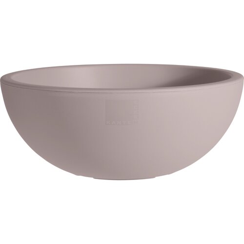 Bloemschaal D40xH16-cm Taupe - afbeelding 1