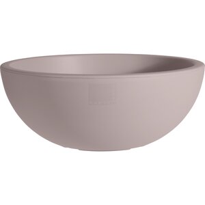 Bloemschaal D40xH16-cm Taupe - afbeelding 1