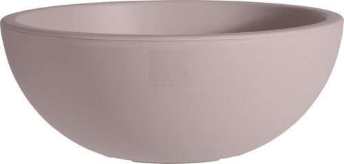 Bloemschaal D40xH16-cm Taupe - afbeelding 2