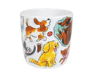 Blond Amsterdam - Dier: Cappuccino Mug Dog Love - 0,5 L - afbeelding 2