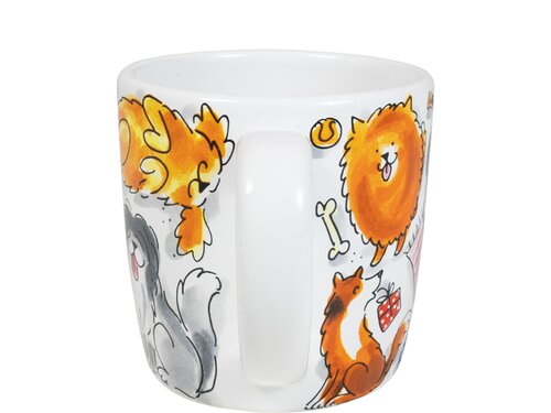 Blond Amsterdam - Dier: Cappuccino Mug Dog Love - 0,5 L - afbeelding 4