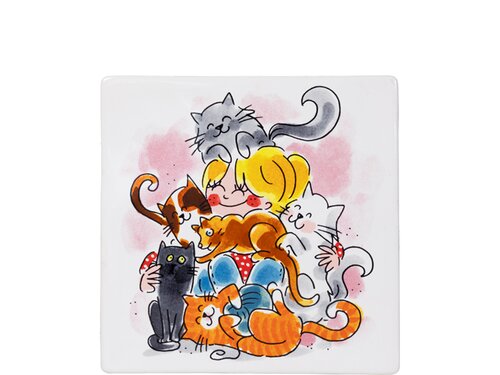 Blond Amsterdam - Dier: Tile Cat - 13 cm - afbeelding 1