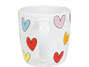 Blond Amsterdam - Even Bijkletsen: Cappuccino Mug Hearts - 0,5 L - afbeelding 4