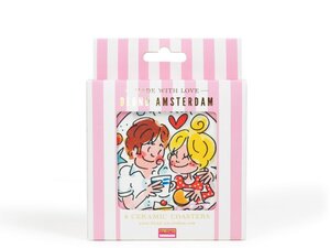Blond Amsterdam - Even Bijkletsen: Coaster Set van 4 - afbeelding 3