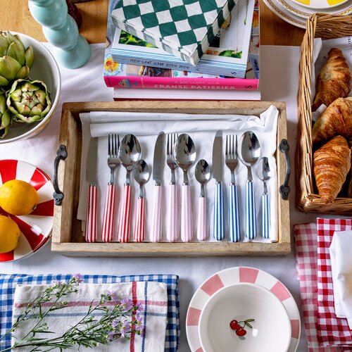 Blond Amsterdam - Even Bijkletsen: Cutlery Set Blue - afbeelding 4