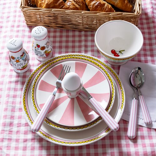 Blond Amsterdam - Even Bijkletsen: Cutlery Set Pink - afbeelding 3