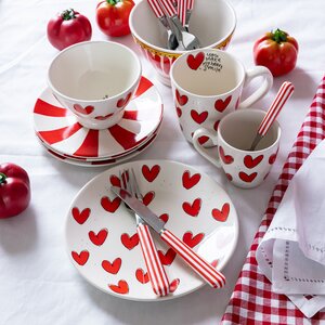 Blond Amsterdam - Even Bijkletsen: Cutlery Set Red - afbeelding 3