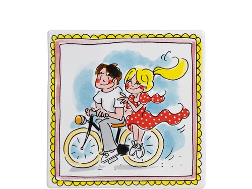Blond Amsterdam - Even Bijkletsen: Decor Tile Couple - afbeelding 1