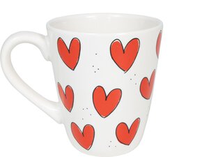 Blond Amsterdam - Even Bijkletsen: Mug Red Hearts - 0,35 L - afbeelding 3