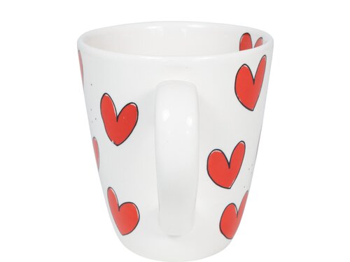 Blond Amsterdam - Even Bijkletsen: Mug Red Hearts - 0,35 L - afbeelding 4