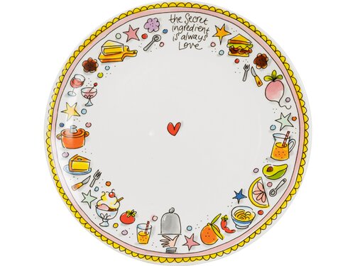 Blond Amsterdam - Even Bijkletsen: Plate Pink - 26 cm - afbeelding 1