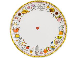 Blond Amsterdam - Even Bijkletsen: Plate Pink - 26 cm - afbeelding 1